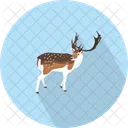 Swamp Deer Animal Icon