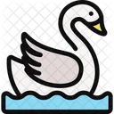 Swan Bird Wildlife Icon