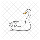 Swan Animal Bird Icon