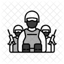 Swat Team Law Security Icon