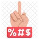 Swearing  Icon