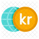 Swedish Krona Currency Currency Currencies Icon