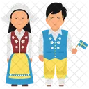 Swedish Outfit Swedish Clothing Swedish Dress アイコン