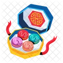 Sweets Box Chinese Sweets Festive Sweets Symbol