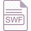 Swf Archivo Formato Icono