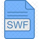 Swf Arquivo Formato Ícone