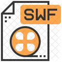 Swf Tipo Archivo Icono