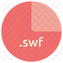 Swf Arquivo Formato Ícone