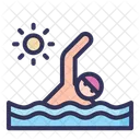 Swimming Swimmer Pool Icon