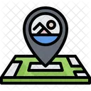 Swimming Pool Location  Icon