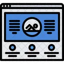 Swimming Website  Icon