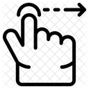 Finger Gesture Swipe Icon
