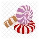 Swirl Candies Twisted Candy Sweets Icon