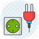 Switch Socket Power Plug Connector Icon