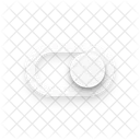Switcher On Neumorphism Interface Icon
