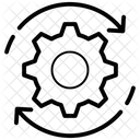 Synchronization Setting Synchronization Management Data Exchange Icon