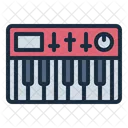 Synthesizer Keyboard Music Icon