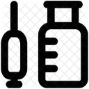 주사기 주사 예방접종 아이콘