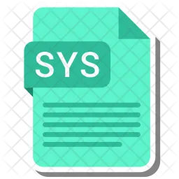 Sys-Datei  Symbol