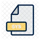 Sys File Format Icon