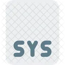 Sys File  Icon