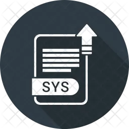 Sys file  Icon