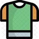 T Shirt Shirt Round Icon