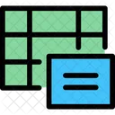 Table Content  Icon