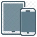 Tablet Bildschirm Handy Symbol