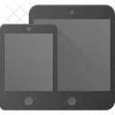 Tablet Mobil Reaktionsfahig Symbol