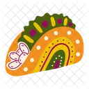 Taco Food Meal Icon