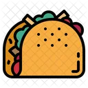 Taco Food Maxico Icon