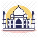 Travel Destination Taj Mahal Icon