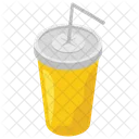 Takeaway Drink Beverages Juice Glass Icon