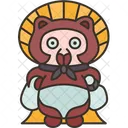 Tanuki Raccoon Dog Icon