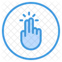 Tap Finger Gesture Icon