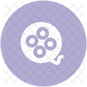 Tape Reel Camera Icon