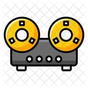 Tape Deck Cassette Recorder Sound Recorder Icon