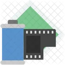 Tape Reel Camera Icon