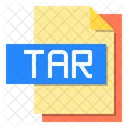 Tar File File Type Icône