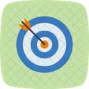 Target Aim Dartboard Icon