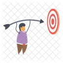 Target Aim Objective Icon