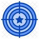 Target Aim Star Icon