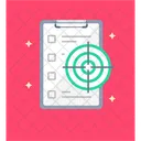 Target List Todo List Item List Icon