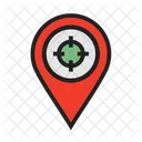 Location Pin Site Venue Icon