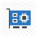 Tarjeta Grafica Gpu Chip Icono