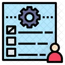 Tasklist Program Schedule Icon