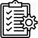 Work Order Compliance To Do List Icon
