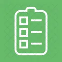 Tasks Checklist Workflow Icon