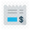 Tax Receipt Purchase Icon